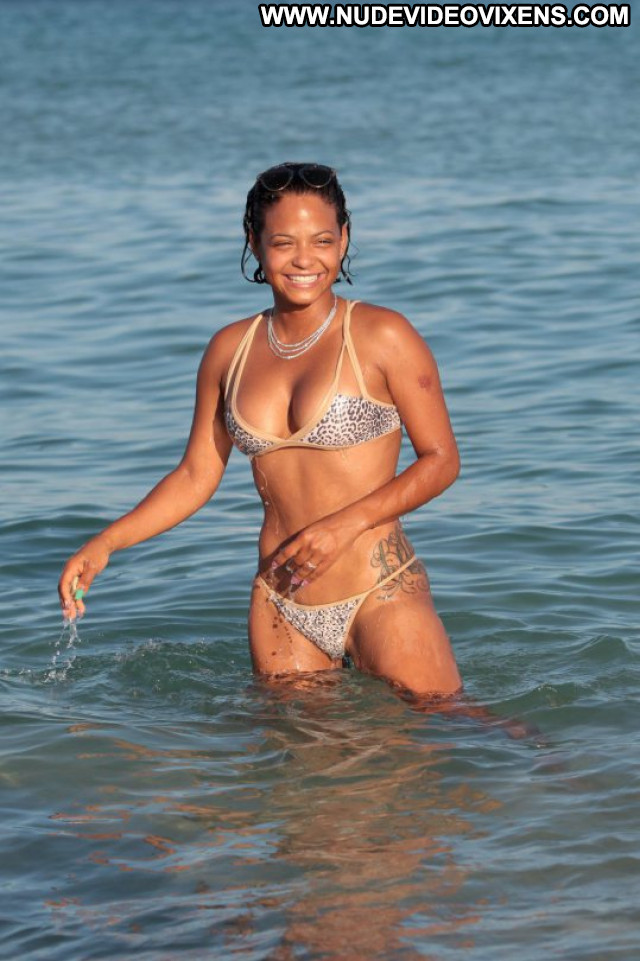 Christina Milian No Source Posing Hot Candids Bikini Babe Beautiful