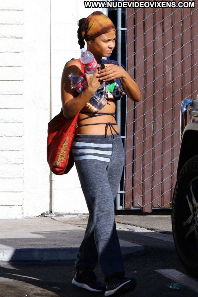 Christina Milian Studio City Posing Hot Babe Celebrity Beautiful